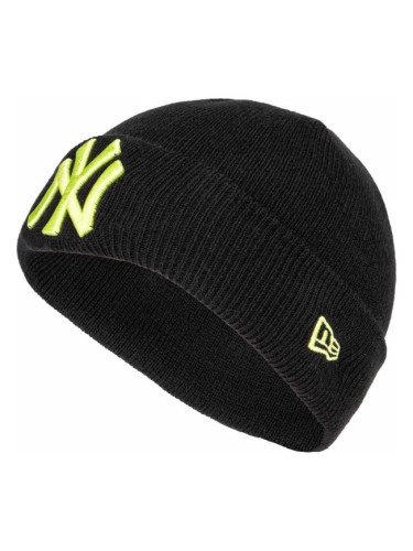 New Era KIDS CHYT LEAGUE ESS CUFF KNIT Детска шапка, черно, размер