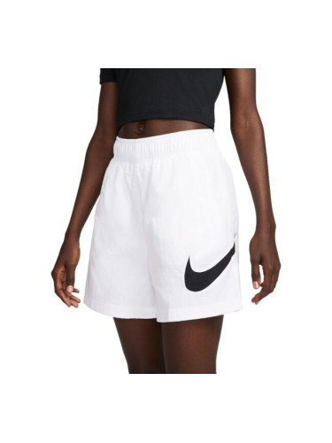 Nike NSW ESSNTL WVN HR SHORT HBR Дамски шорти, бяло, размер