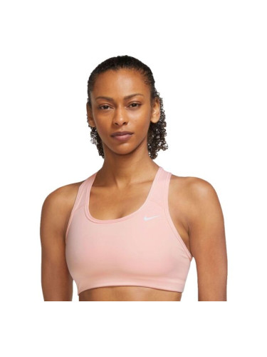 Nike SWOOSH Дамски спортен сутиен, розово, размер