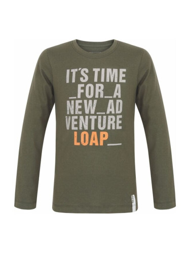 LOAP BINUS Блуза за момчета, зелено, размер