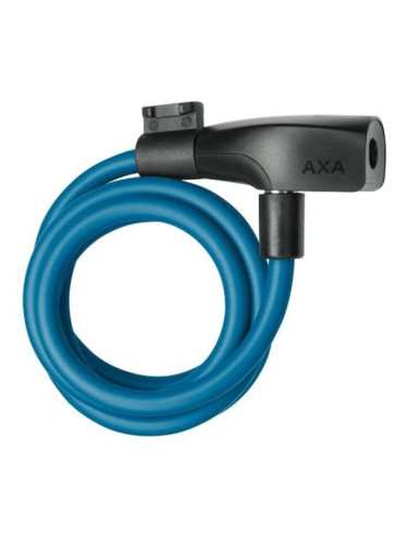 AXA RESOLUTE 120/8 Катинар с кабел, синьо, размер