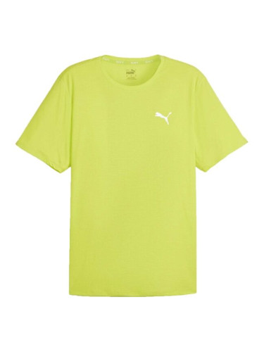 Puma RUN FAVORITE VELOCITY TEE Мъжка спортна тениска, светло-зелено, размер