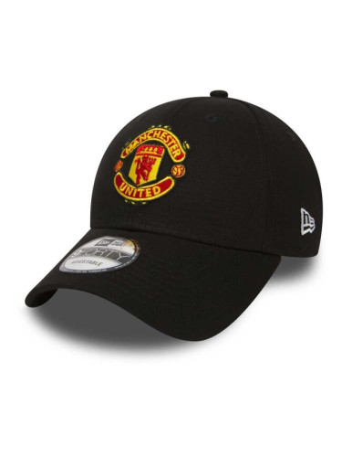 New Era 9FORTY BASIC MANCHESTER UNITED Мъжка шапка с козирка, черно, размер