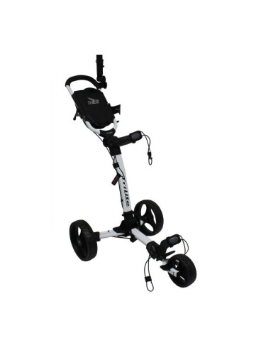 AXGLO TRI LITE Механична количка за голф, бяло, размер