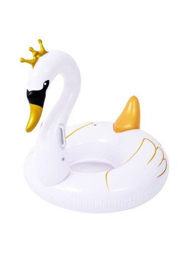 HS Sport GOLD SWAN WATER LOUNGER Надуваема играчка, бяло, размер