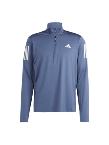 adidas OWN THE RUN HALF-ZIP Мъжко яке за бягане, синьо, размер