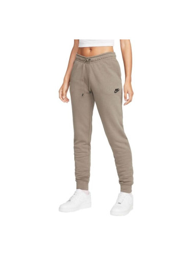 Nike NSW ESSNTL PANT REG FLC MR Дамско спортно долнище, кафяво, размер