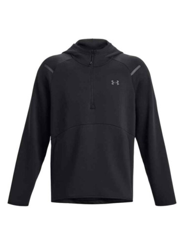 Under Armour UNSTOPPABLE FLEECE HOODIE Мъжки суитшърт, черно, размер