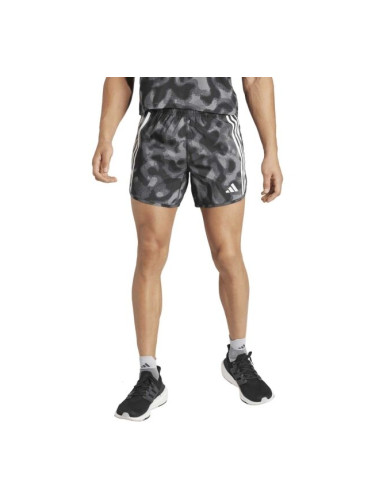 adidas OWN THE RUN SHORTS Мъжки шорти за бягане, тъмносиво, размер