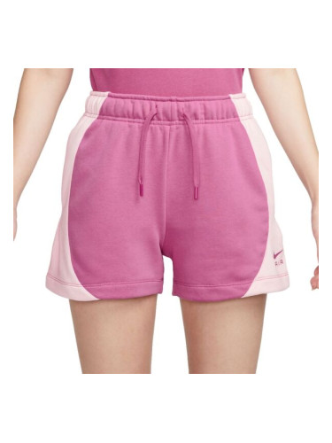Nike NSW AIR FLC MR SHORT Дамски шорти, розово, размер