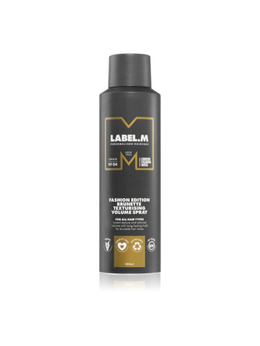 label.m Fashion Edition спрей за обем за тъмна коса 200 мл.