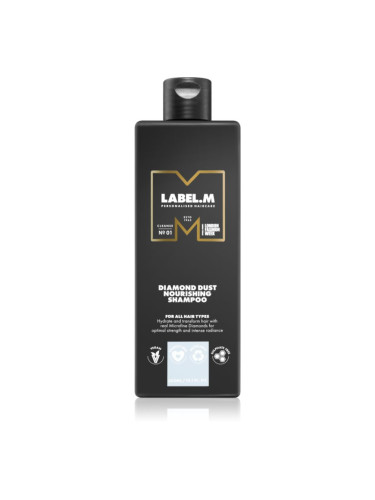 label.m Diamond Dust почистващ шампоан за всички видове коса 300 мл.
