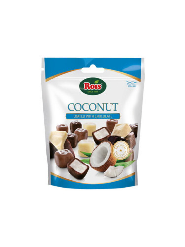 ROIS COCONUT MIX Кокос с микс три вида шоколад 100г