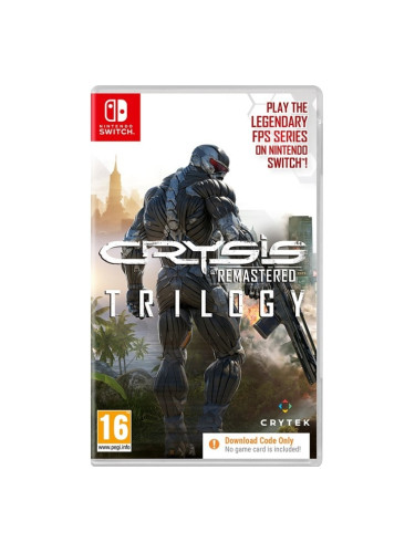 Игра за конзола Crysis Remastered Trilogy - Code in a Box, за Nintendo Switch