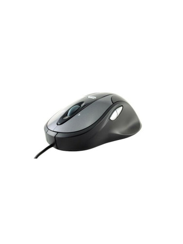 Мишка Modecom MC-910, лазерна, 1600dpi, USB, сиво-черна, 4 бутона