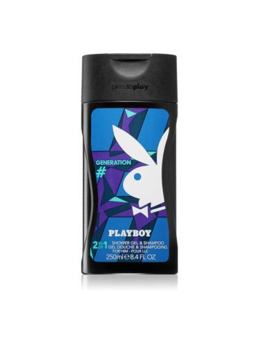 Playboy Generation душ гел 2 в 1 за мъже 250 мл.