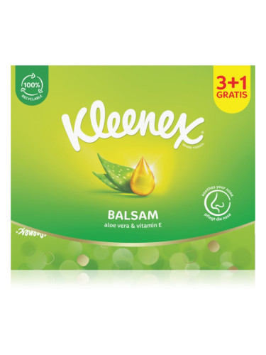 Kleenex Balsam Box хартиени кърпички 4x64 бр.