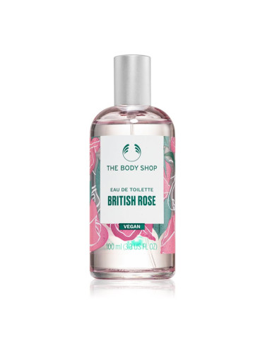 The Body Shop British Rose EDT тоалетна вода с аромат на цветя за жени 100 мл.