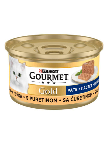 GOURMET GOLD Консерва с пастет от Пуешко месо 85 г
