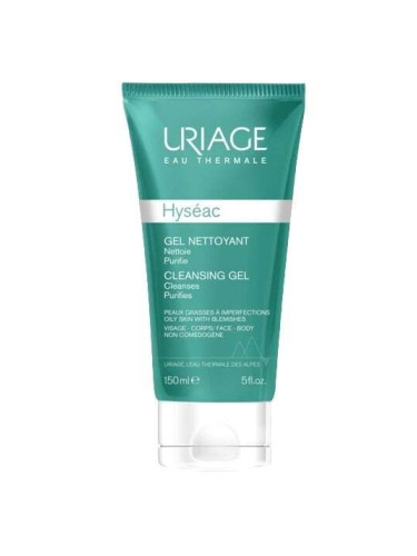 Uriage Hyseac Cleaning Gel Измиващ гел за лице за комбинирана и мазна кожа