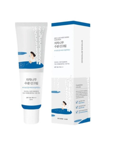 Round Lab Birch Juice Sunscreen Spf50+ Pa+ Слънцезащитен крем за лице