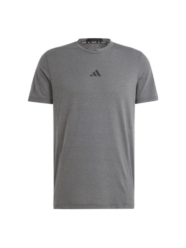 adidas DESIGNED FOR TRAINING TEE Мъжка тениска за тренировки, сиво, размер