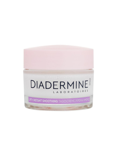 Diadermine Lift+ Instant Smoothing Anti-Age Day Cream Дневен крем за лице за жени 50 ml увредена кутия