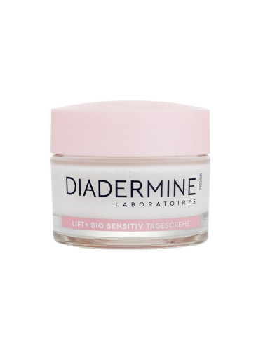 Diadermine Lift+ Bio Sensitiv Anti-Age Day Cream Дневен крем за лице за жени 50 ml увредена кутия