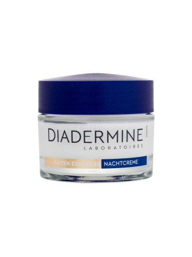 Diadermine Age Supreme Wrinkle Expert 3D Night Cream Нощен крем за лице за жени 50 ml увредена кутия