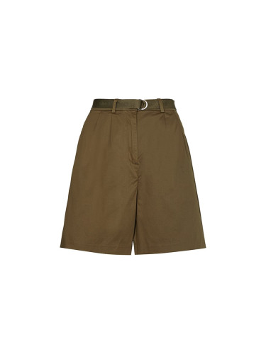 Tommy Hilfiger Shorts - CO SATEEN MODERN CHINO SHORT green