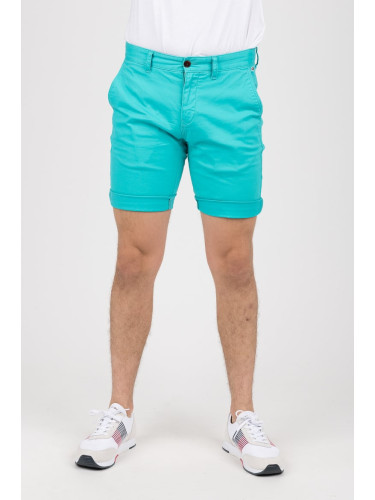 Tommy Jeans Shorts - TJM ESSENTIAL CHINO SHORT turquoise