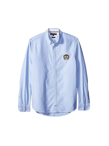 Tommy Hilfiger Shirt - CREST BADGE SHIRT blue