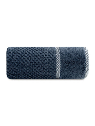 Eurofirany Unisex's Towel 434535 Navy Blue