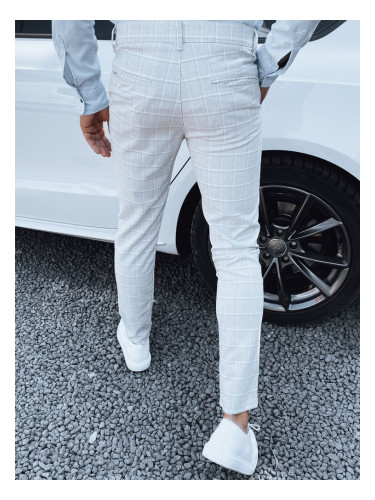Men's Light Grey Dstreet Trousers