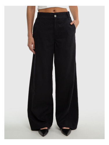 Big Star Woman's Wide Trousers Non Denim 350014  907