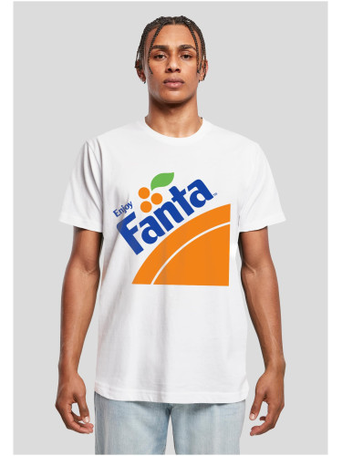 Men's T-shirt with Fanta logo white
