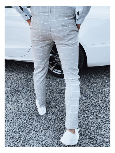 Men's Light Grey Dstreet Trousers