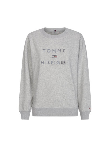 Tommy Hilfiger Sweatshirt - TIARA ROUND-NK SWEATSHIRT grey