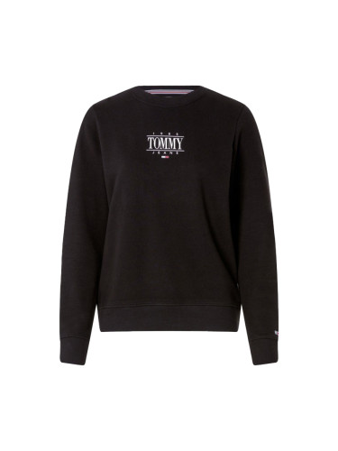Tommy Jeans Sweatshirt - TJW REG ESSENTIAL LOGO 1 CREW black