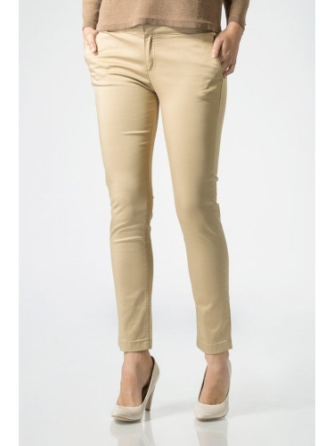 Trousers - TOMMY HILFIGER SILVANA T8 SKINNY CHINO brown
