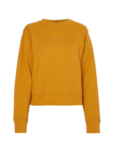Tommy Hilfiger Sweatshirt - REG HIGH SHINE EMB C yellow