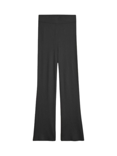 Tommy Jeans Sweatpants - TJW A-LINE RIB BADGE PANT black