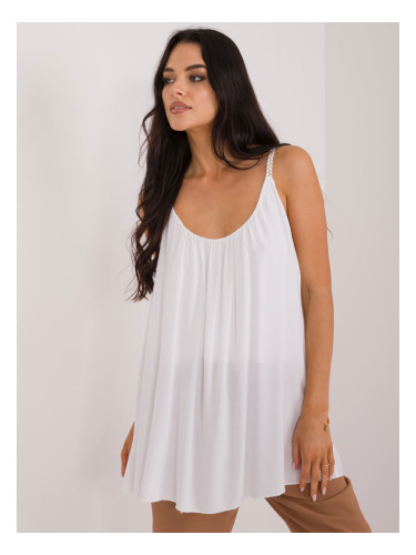 White loose viscose top OCH BELLA