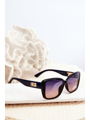 Women's sunglasses UV400 Black-Navy Blue