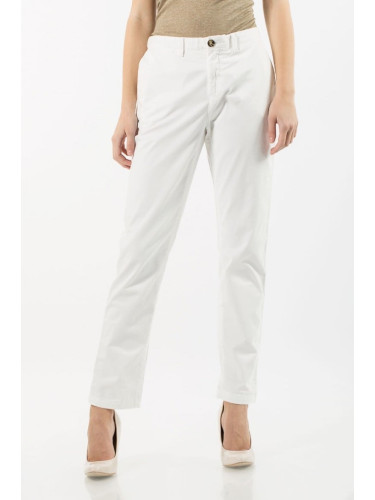 Trousers - TOMMY HILFIGER NEW JANET C1 RW CHINO GMD white