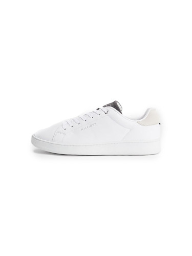 Tommy Hilfiger Sneakers - RETRO COURT CLEAN CUPSOLE white