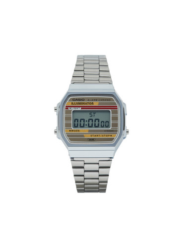 Casio Часовник Vintage A168WEHA-9AEF Сребрист