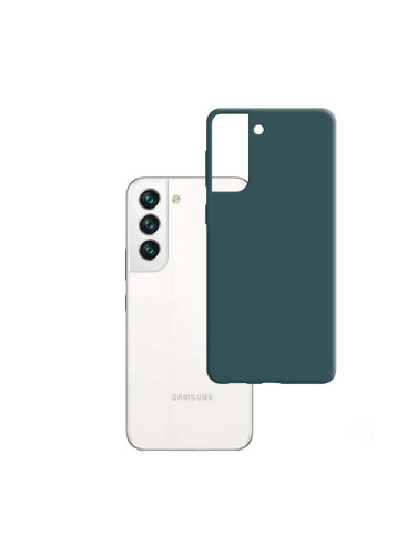 Калъф за Samsung Galaxy S23, термополиуретанов, 3MK Matt Case, удароустойчив, зелен