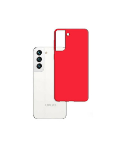 Калъф за Samsung Galaxy S23, термополиуретанов, 3MK Matt Case, удароустойчив, червен