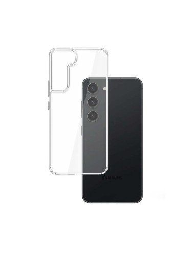 Калъф за Samsung Galaxy S23 Plus, хибриден (термополиуретан и поликарбонат), 3MK Armor Case, удароустойчив, прозрачен